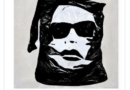 screenshot of Robness' artificial trashbag self portrait on cover of objkt.com